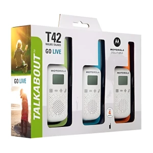 Motorola walkie-talkie talkabout t42, triple, 16 channels, 4km Thumbnail 3