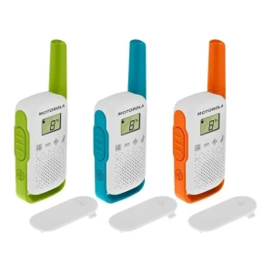 Motorola walkie-talkie talkabout t42, triple, 16 channels, 4km