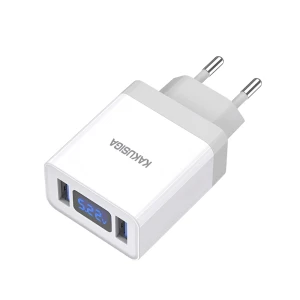 Ksiga wall charger dual port ksc-756 bangneng, white Thumbnail 2
