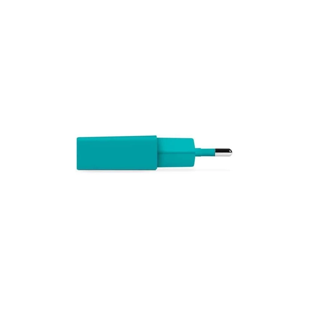 Зарядное устройство ttec с кабелем usb на lightning 2.4a (1.2 м) smart travel, бирюзовое 3