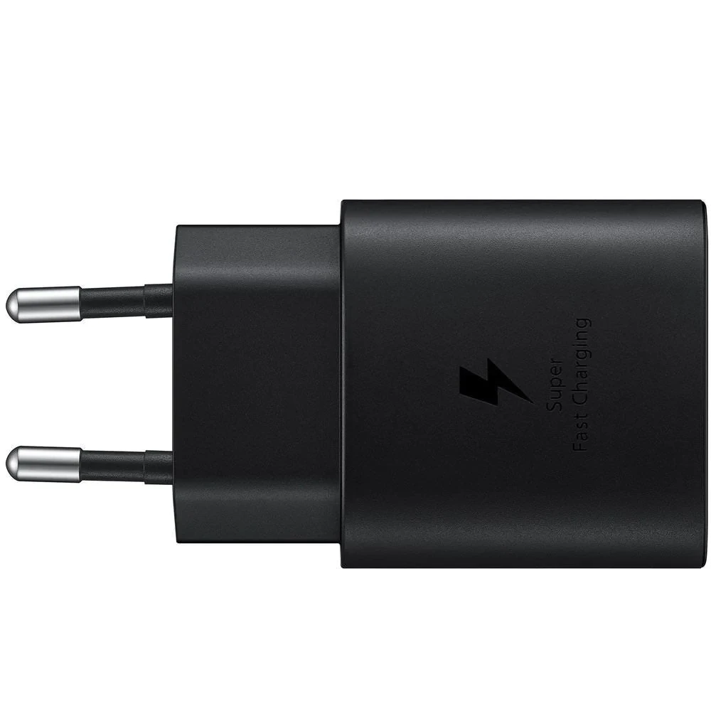Samsung wall charger 1xtype-c super fast charging 25w (w/o cable), black 2