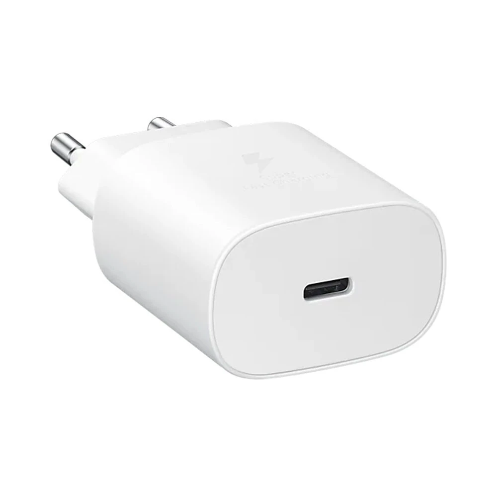 Samsung wall charger 1xtype-c super fast charging 25w (w/o cable), white 3