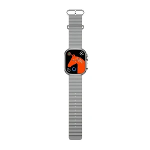 Charome smart watch hd call t8s ultra max, with 2 straps, silver Thumbnail 3