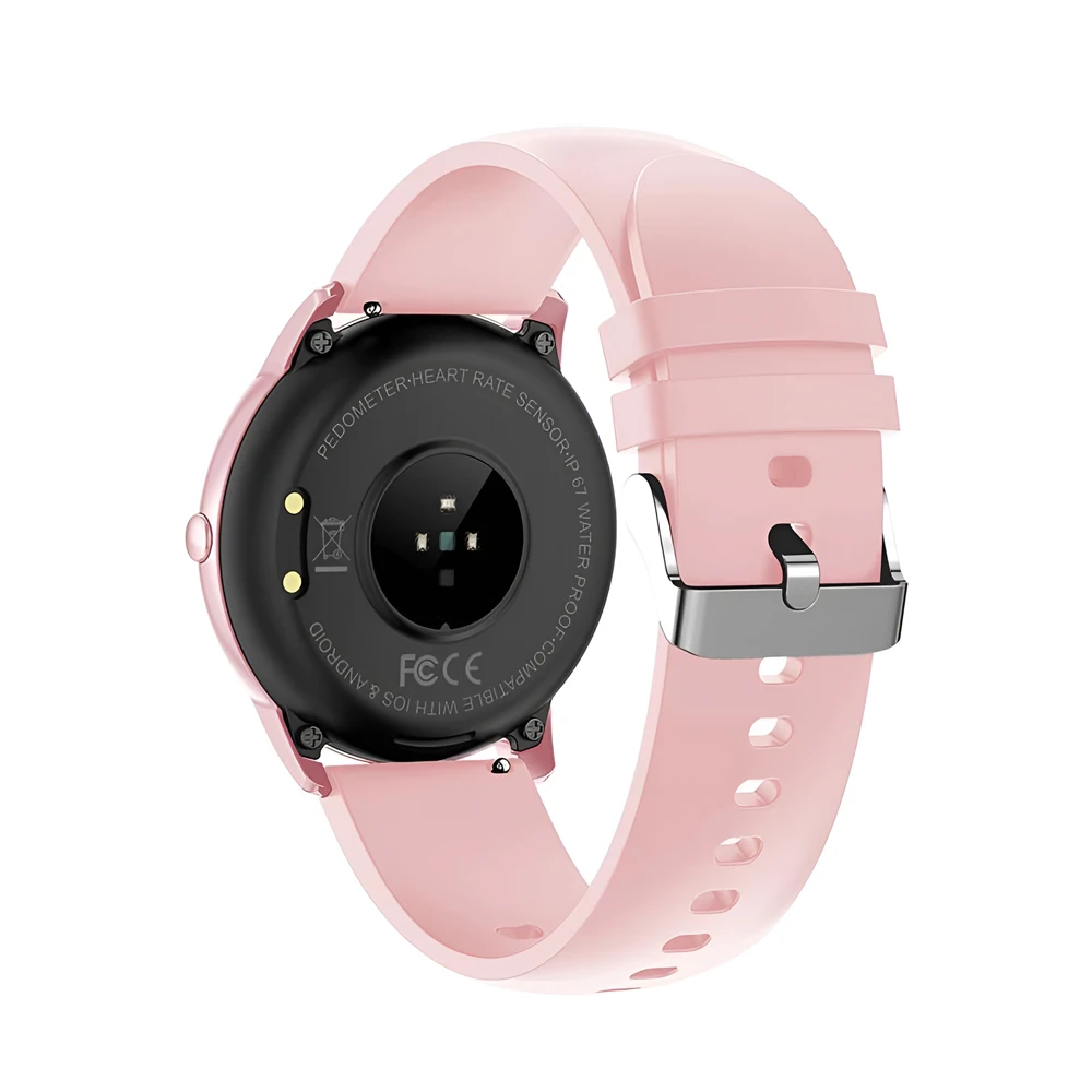 Умные часы sma smart watch r7, розовые 3