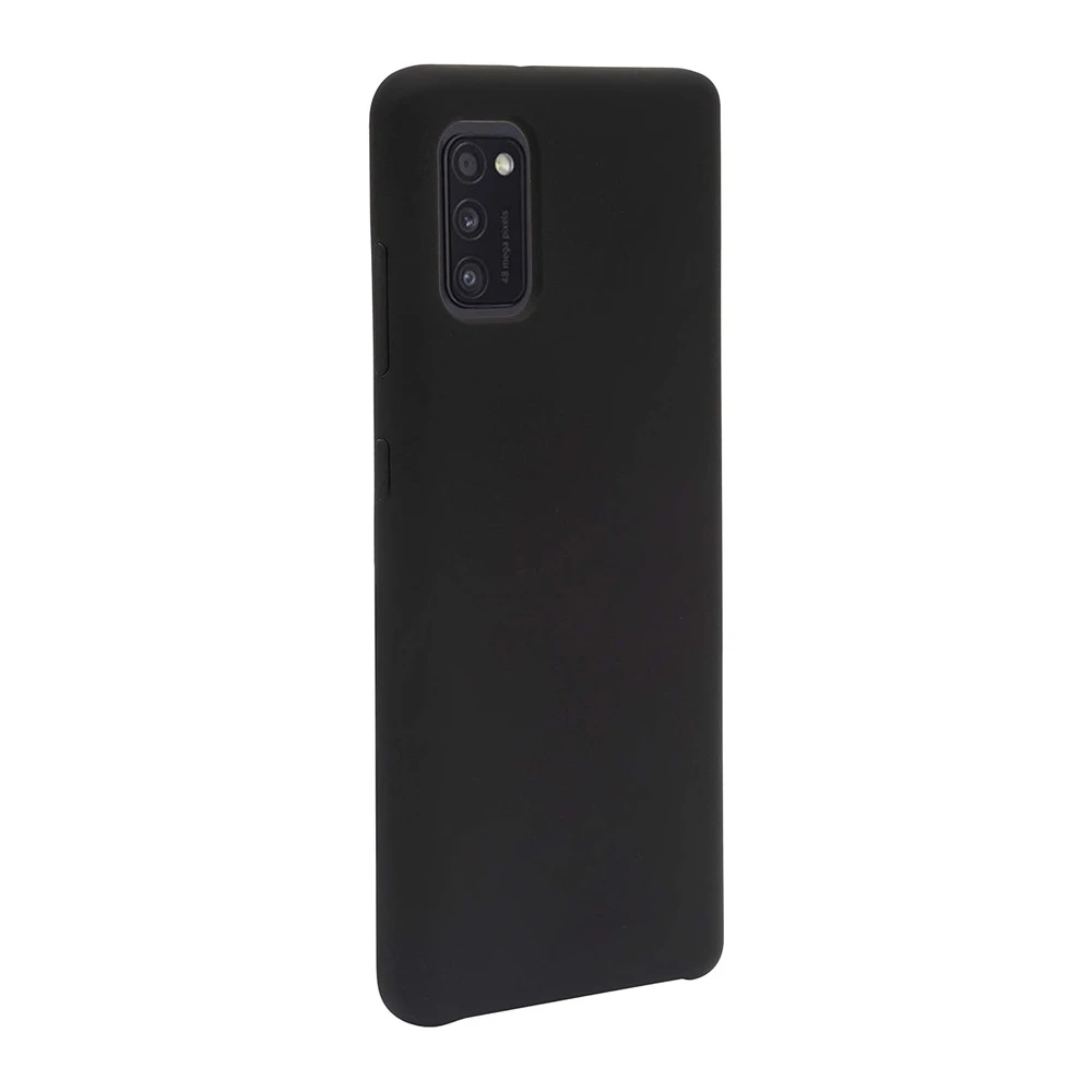 Helmet case liquid silicone samsung a41, black 2