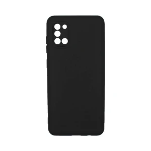 Helmet case liquid silicone samsung a31, black