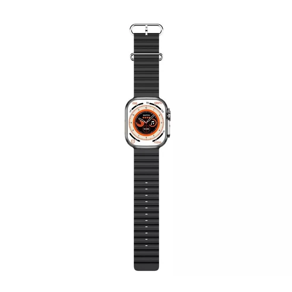 Charome smart watch hd call t8 ultra, black  2