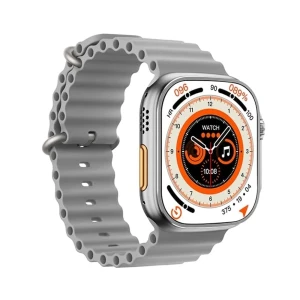 Умные часы charome smart watch hd call t8 ultra, серебристые Thumbnail 2