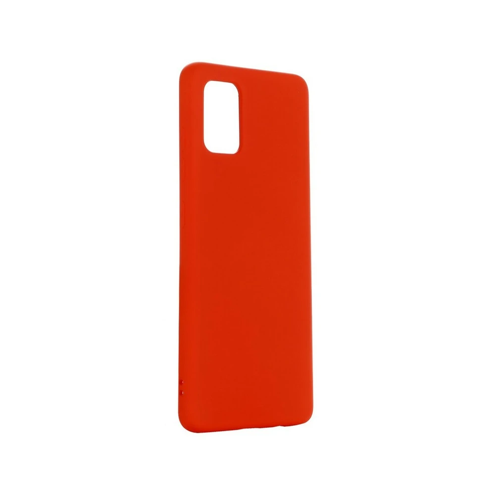 Helmet case liquid silicone samsung a31, red 2