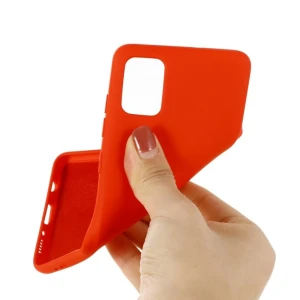 Helmet case liquid silicone samsung a31, red Thumbnail 3