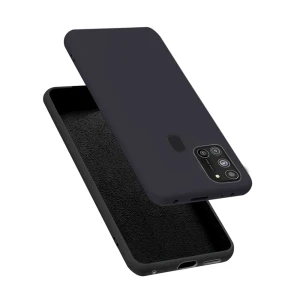 Helmet case liquid silicone samsung a21s, black Thumbnail 2