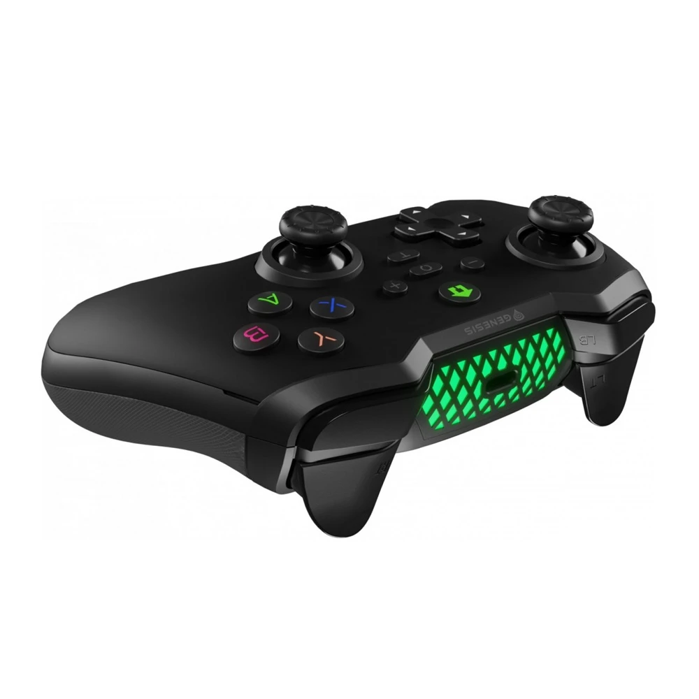 Genesis gamepad mangan 400 wireless (for pc/switch/mobile), black 2