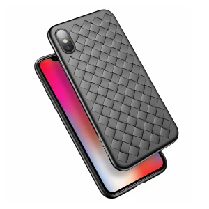 Чехол helmet tpu woven для iphone xs max, черный