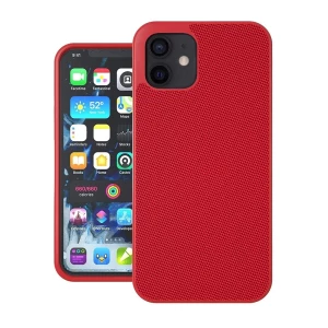 Helmet case tpu nylon series iphone 12 mini, red