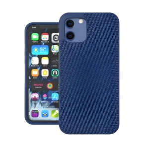 Чехол helmet tpu nylon series для iphone 12 mini, синий