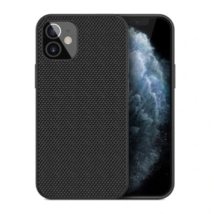 Чехол helmet case tpu nylon series для iphone 12 mini, черный