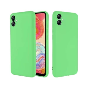 Helmet case liquid silicone samsung a04, green