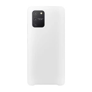 Helmet Case Liquid Silicone Samsung S10 Lite (2020), White