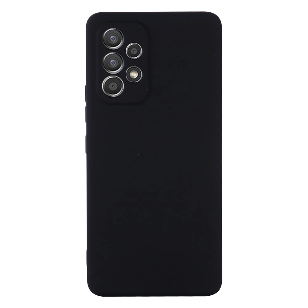 Helmet case liquid silicone samsung a54, black 2
