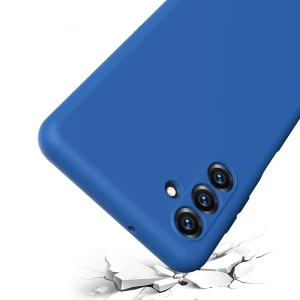 Helmet case liquid silicone samsung a14, blue Thumbnail 2