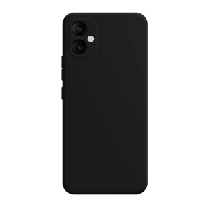 Чехол liquid silicone для samsung a05, черный
