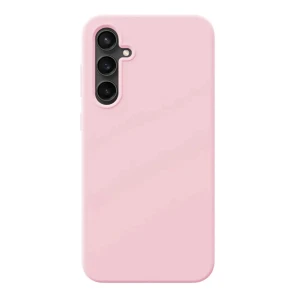 Woo case liquid silicone samsung a55 5g, розовый