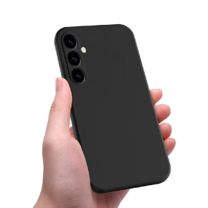 Woo case liquid silicone samsung a25 5g, black Thumbnail 2