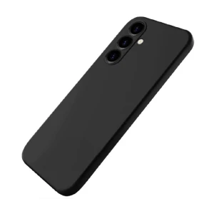 Woo case liquid silicone для samsung a25 5g, черный