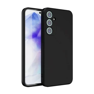Woo case liquid silicone для samsung a35 5g, черный