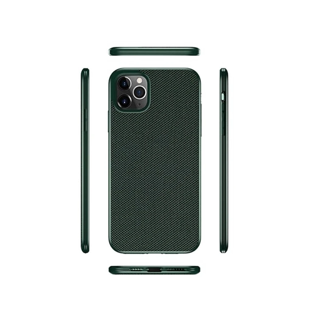 Helmet case tpu nylon series iphone 11 pro, green 3