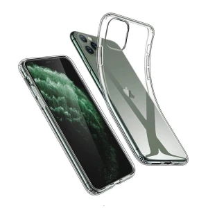 Прозрачный мягкий чехол helmet case tpu для iphone 11 pro