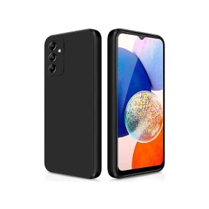 Чехол helmet liquid silicone для samsung a24, черный