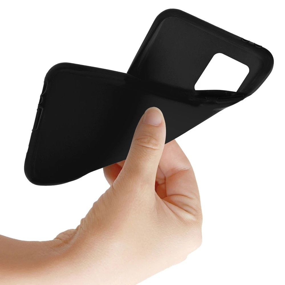 Helmet case liquid silicone samsung s10 lite (2020), black 3