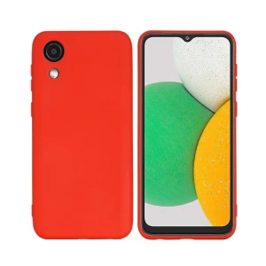 Helmet case liquid silicone samsung a03 core, red Thumbnail 2