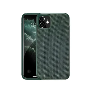Чехол helmet case tpu nylon series для iphone 12/12 pro, зеленый