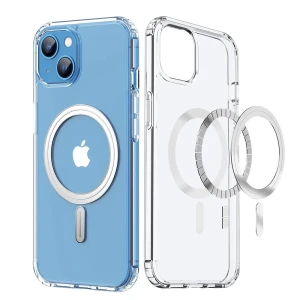 Dux ducis case tpu for iphone 15 plus/ iphone 14 plus clin with magsafe, clear Thumbnail 2