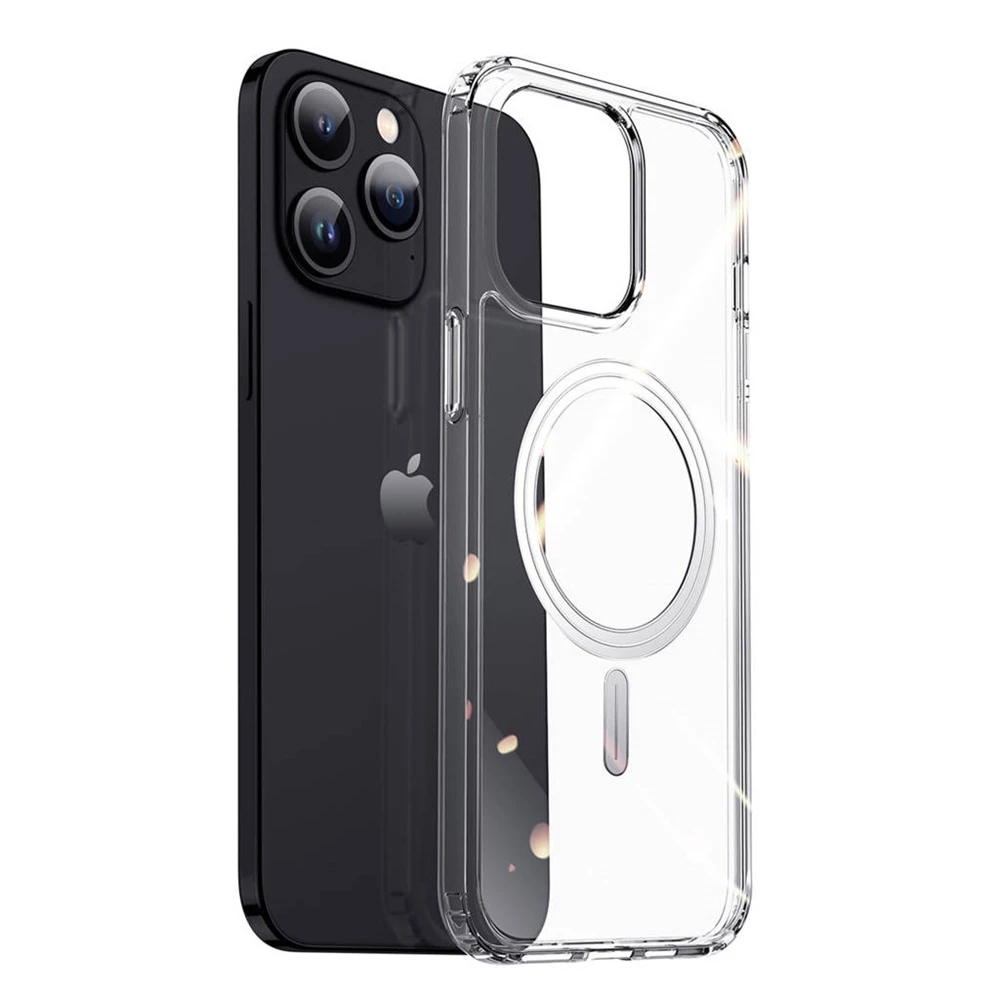 Dux ducis case tpu for iphone 15 pro max clin with magsafe, clear 2