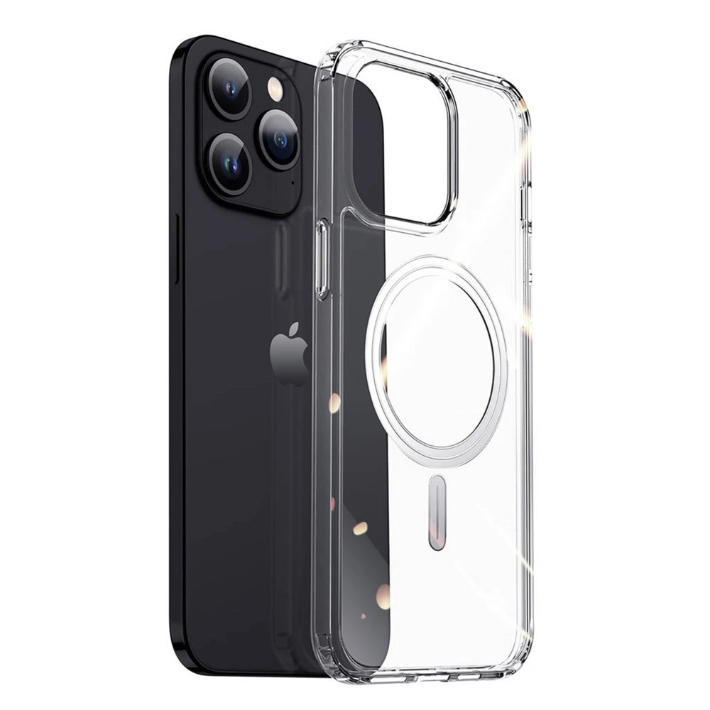 Dux ducis case tpu for iphone 15 pro max clin with magsafe, clear 2