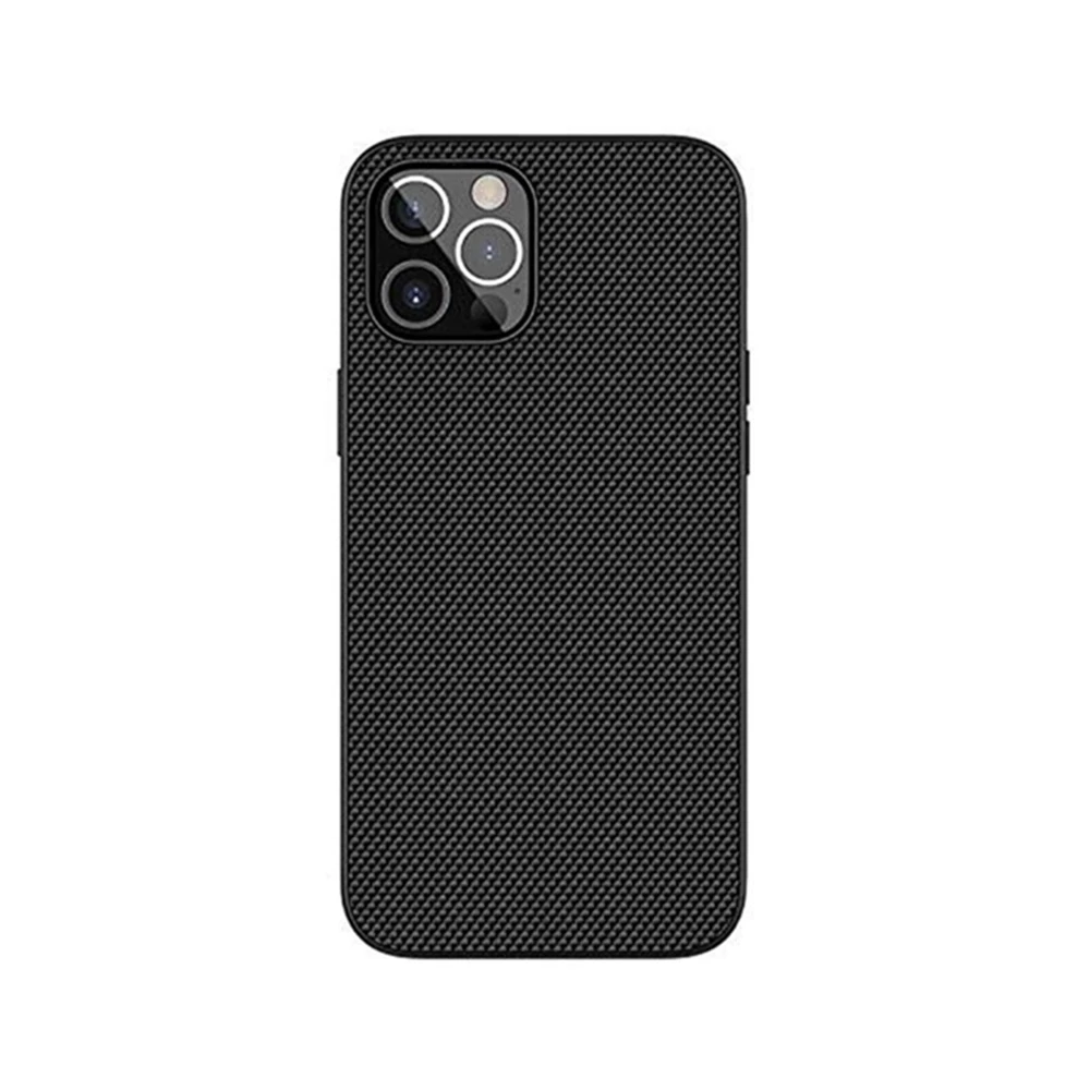 Helmet case tpu nylon series iphone 12 pro max, black 4