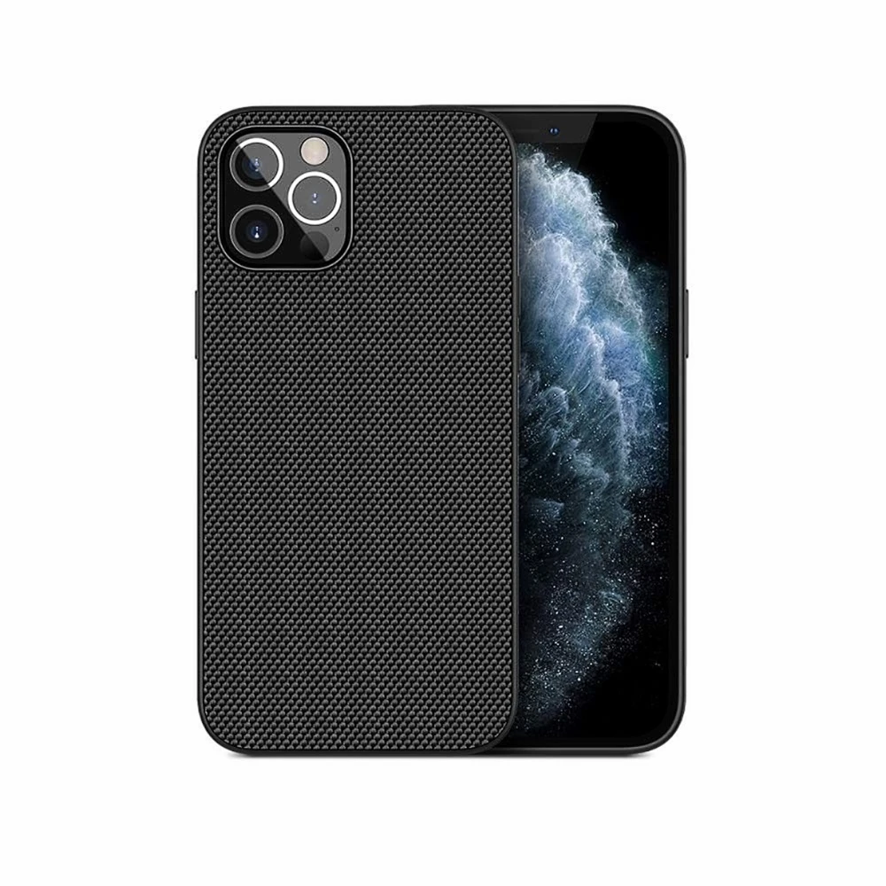 Helmet case tpu nylon series iphone 12 pro max, black 2