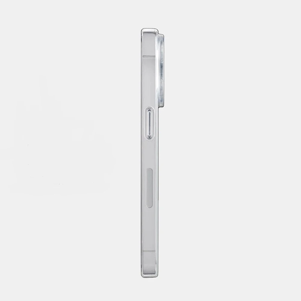 Helmet case tpu soft iphone 15 pro, clear 3