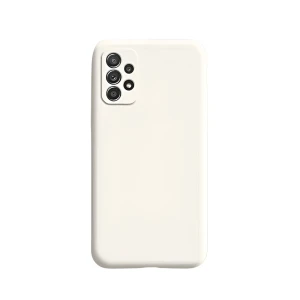 Helmet case liquid silicone samsung a32, white
