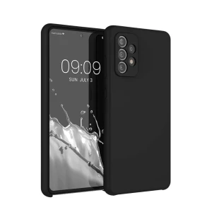 Чехол liquid silicone для samsung a72, черный Thumbnail 3