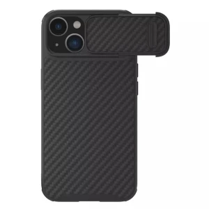 Чехол nillkin synthetic fiber s для iphone 15 plus / iphone 14 plus, черный