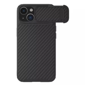 Nillkin case synthetic fiber s iphone 15 plus/ iphone 14 plus, black