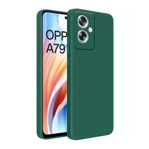Woo case silicone neo soft oppo a79 5g, green