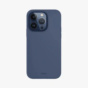 Uniq case for iphone 15 pro hybrid magclik charging lino hue, blue Thumbnail 2