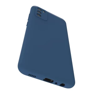 Чехол liquid silicone для samsung a02s, синий Thumbnail 2
