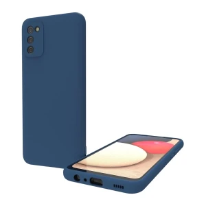 Чехол liquid silicone для samsung a02s, синий Thumbnail 3