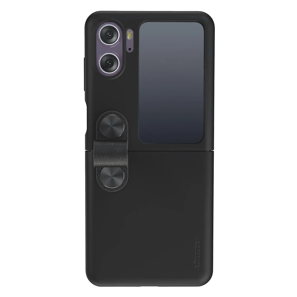 Oppo case liquid silicone oppo find n2 flip, black 2